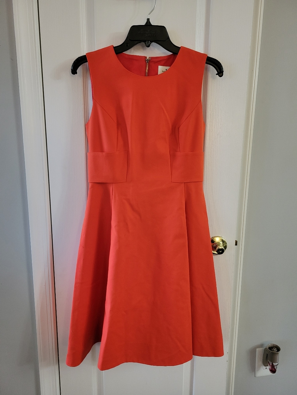 ​Kate Spade New York Maraschino Miki Bow Back Dress Size 6 Fit and Flare